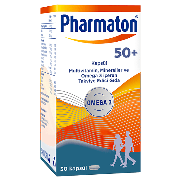 خرید قرص فارماتون 50+ اصل| ۳۰و ۶۰ عددی - فروشگاه مولتی ویتامین فارماتون اصل